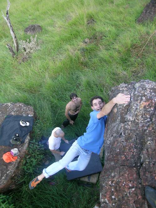 Arestreta V2 - Morro do Fogão - Itirapina/SP
(Escalador: Bruno)