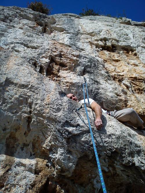 no comment, 6c+ La Turbie.
Relax after beginning