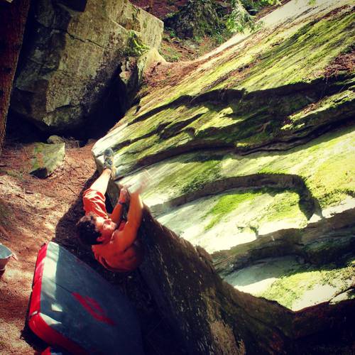 Beautiful traverse in Foppiano. Area with great potential for expansion in an enchanted forest!