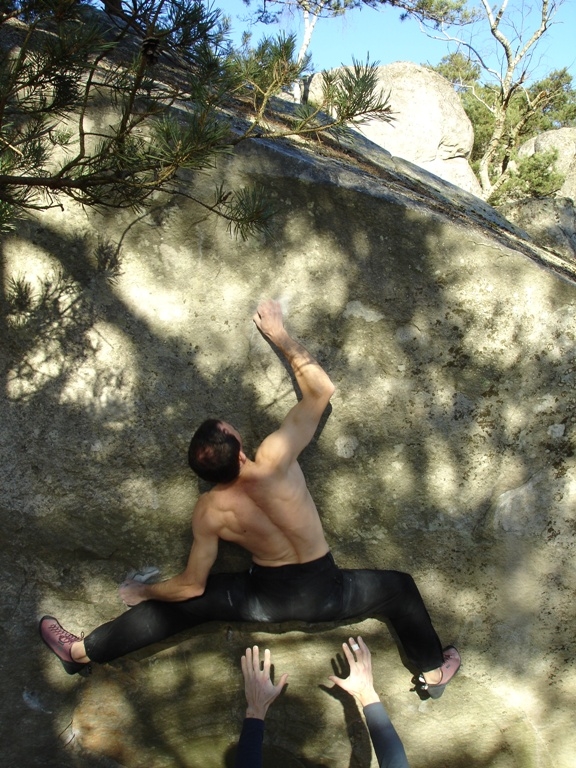 Jean Baptiste Jourjon repeats Sideways Daze, 8B