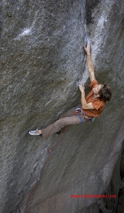 2nd and 3rd ascent of Cobra crack, 8c