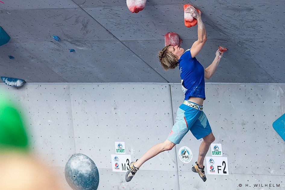 World Champion Mélanie Sandoz new 8a member