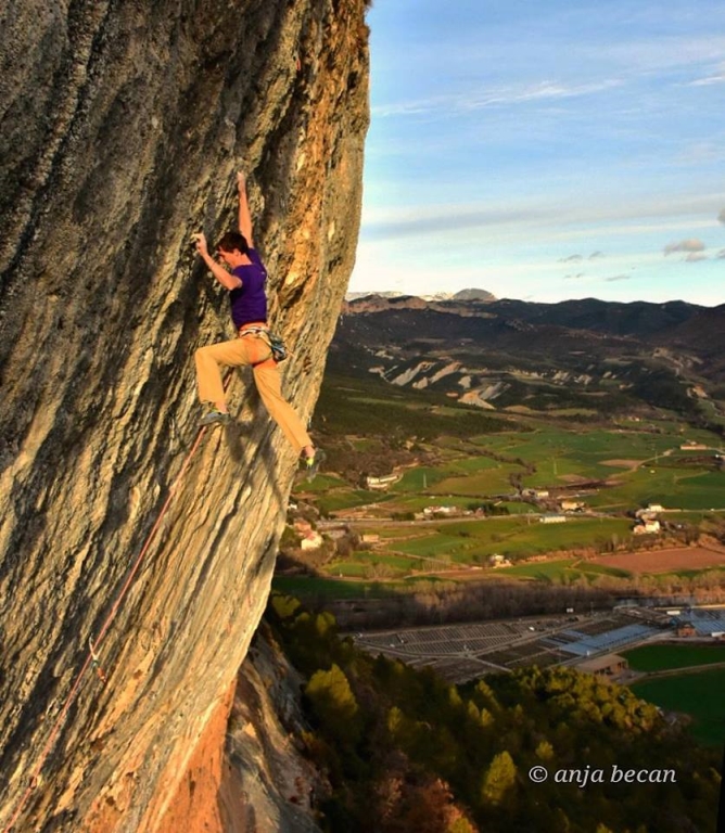9a+ FA by Klemen Becan in Oliana