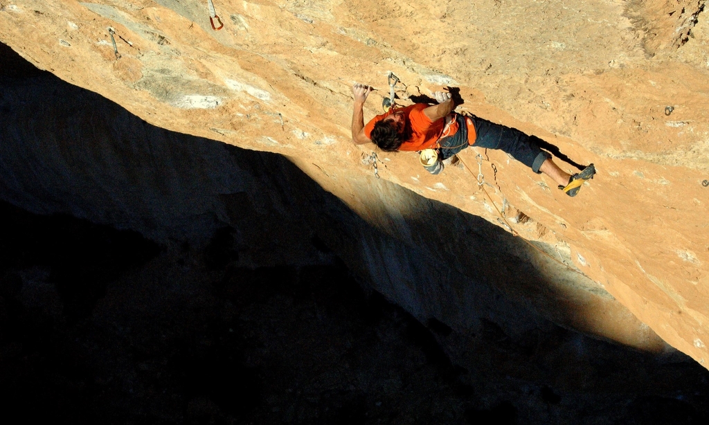 La Reina Mora 9a (8c) by Stéphane Hanssens