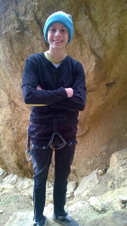 Drew Ruana (16) signs up as #6 in Routes/Boulders combined