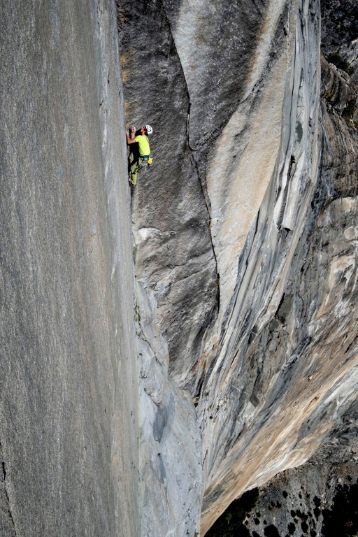 Adam Ondra tops out the Dawn Wall