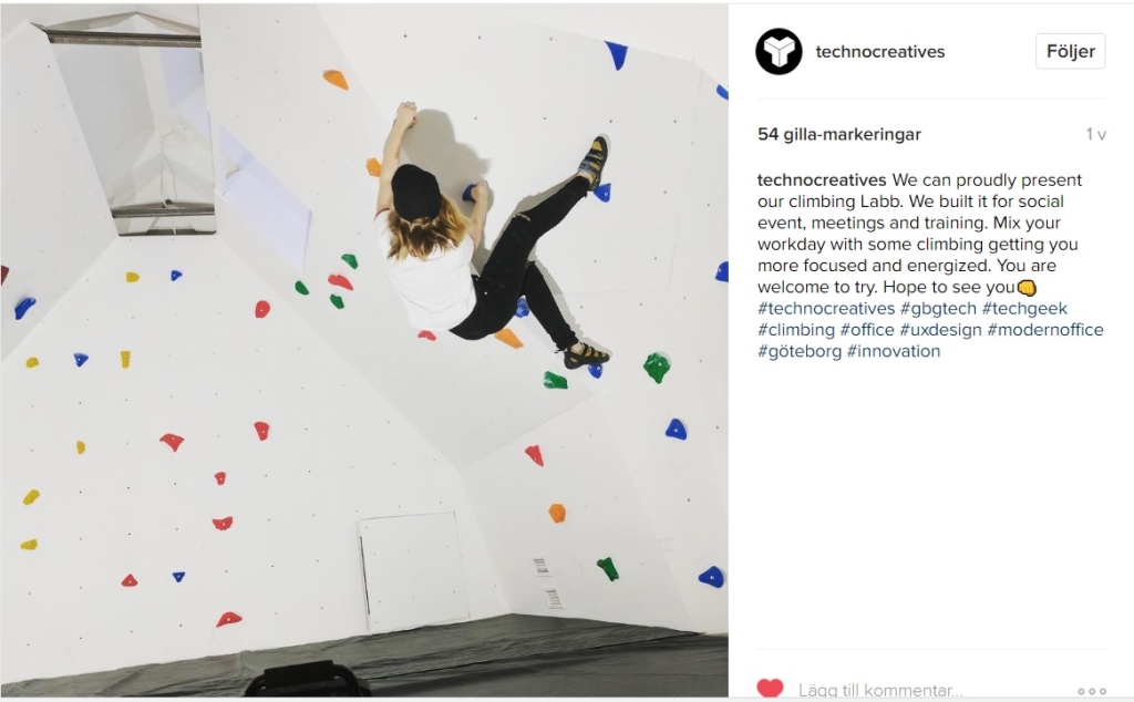 Climbing walls are growing like mushrooms