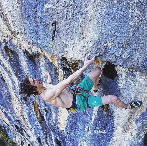 9b and 9a in a day by Adam Ondra