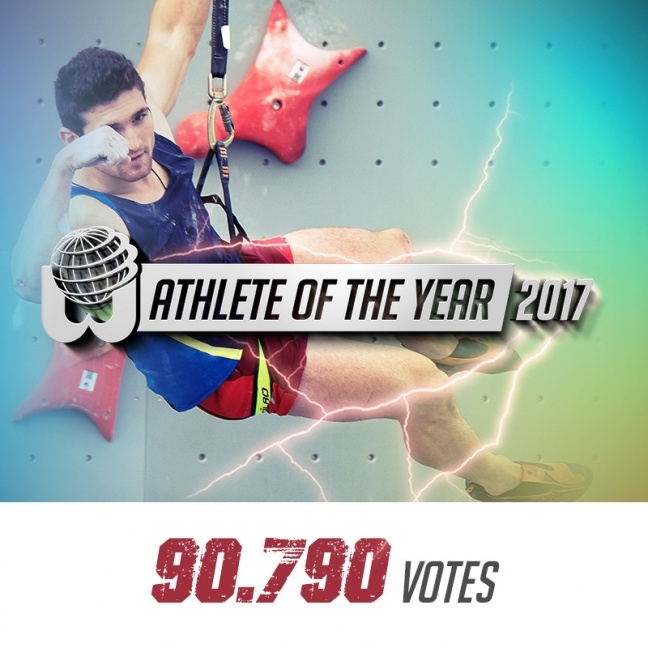 Reza voted as IWGA Athlete of the year 2017
