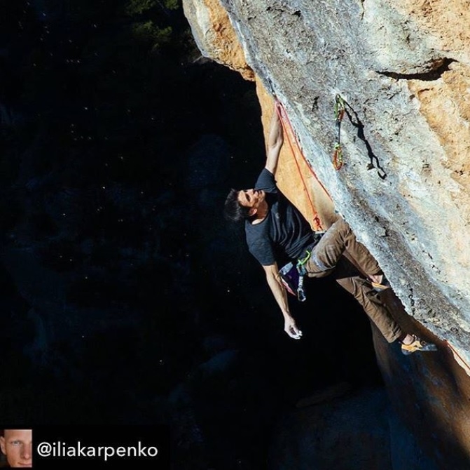 La Rambla 9a+ by Gerard Rull