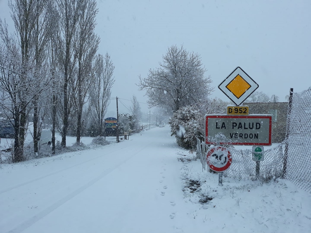 Snow and Rain all over