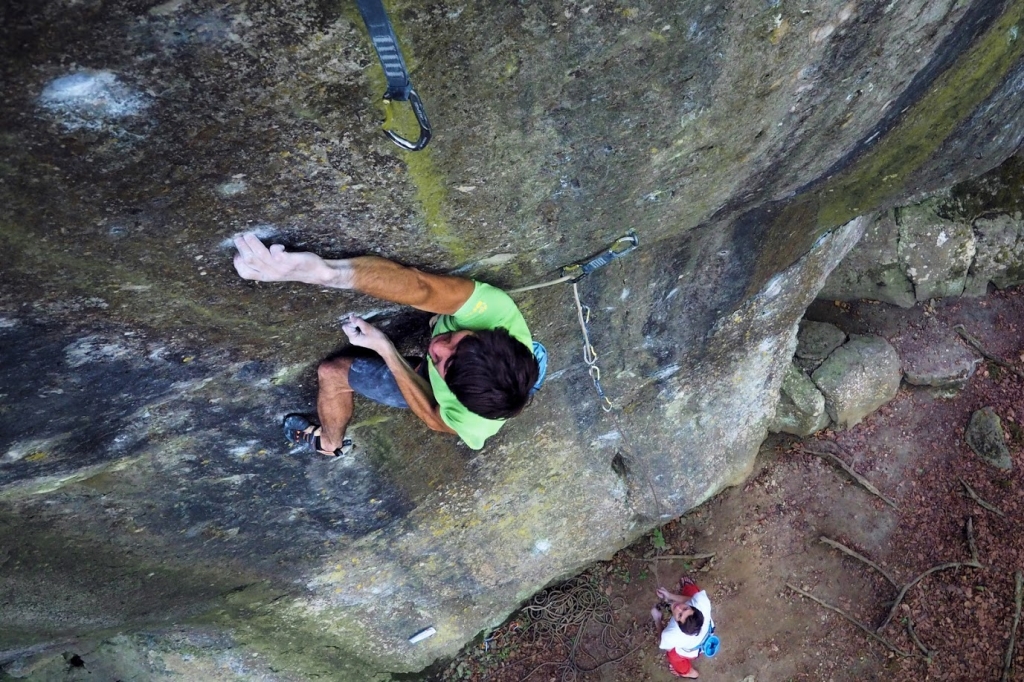 9a in Frankenjura by Thomas Dauser