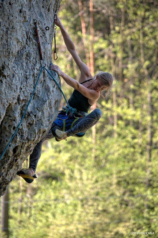 First 8c for Karolina Ośka