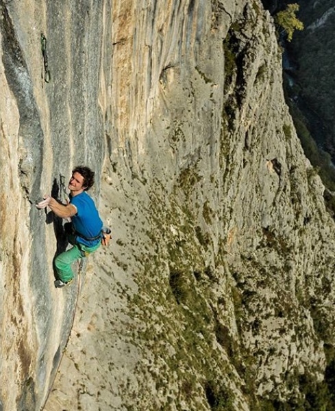 Highline 9a+ FA by Adam Ondra
