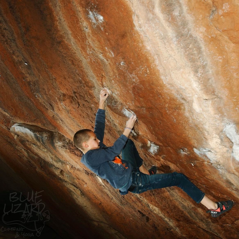 Two 7C+' by Keegan Sullivan (9) in Hueco Tanks