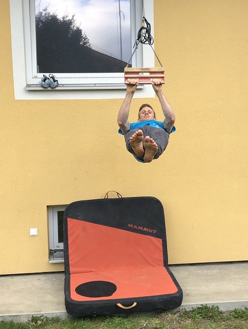 Jakob Schubert Quarantine Training 8a Nu News