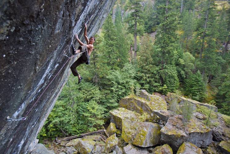 "Devision Bell" 8b Check Canyon/BC