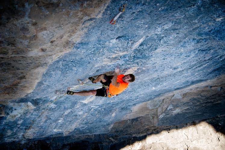 Wedding Crasher 7c+, The Balcony, Echo Canyon, Alberta, Canada
