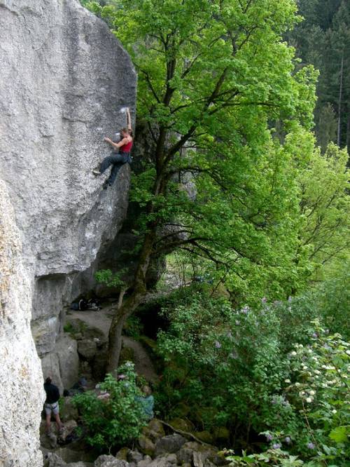 L Neumaex, ABS 8a, Frankenjura, Germany