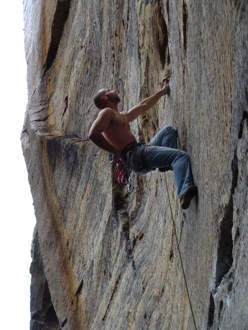 Dogleg 7a+, Red river gorge, ky