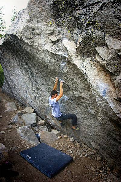 White Lines 7c, Donner Summit