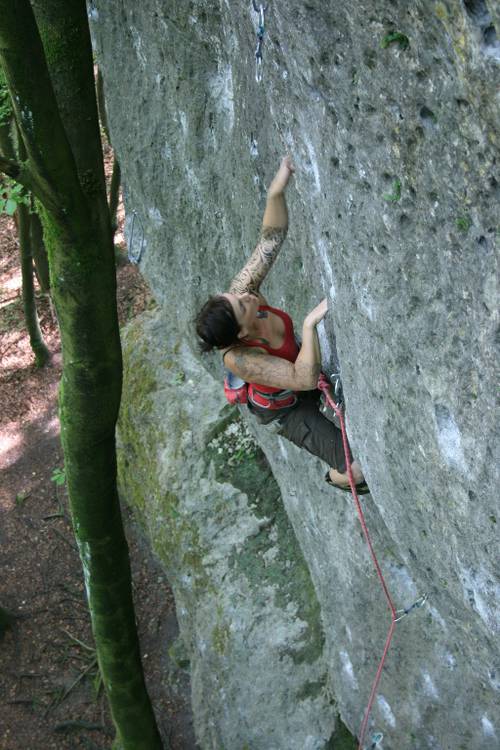 Aquaplaning 6b+, Frankenjura