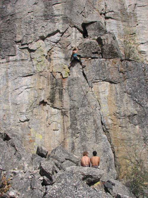 Chalk Addiction 6a, Skaha