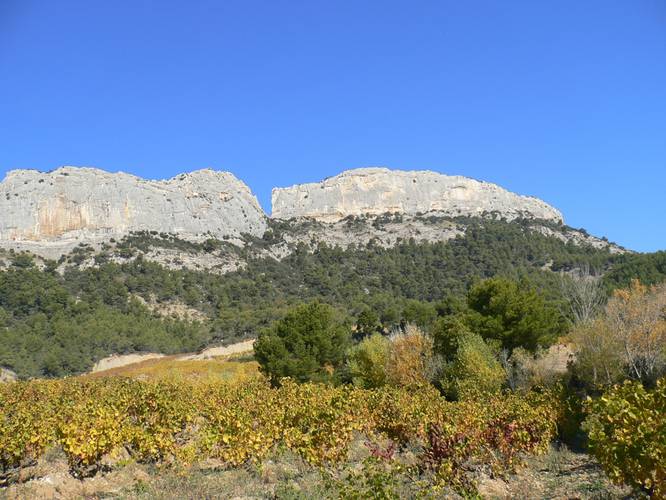 arrivée aux Dentelles