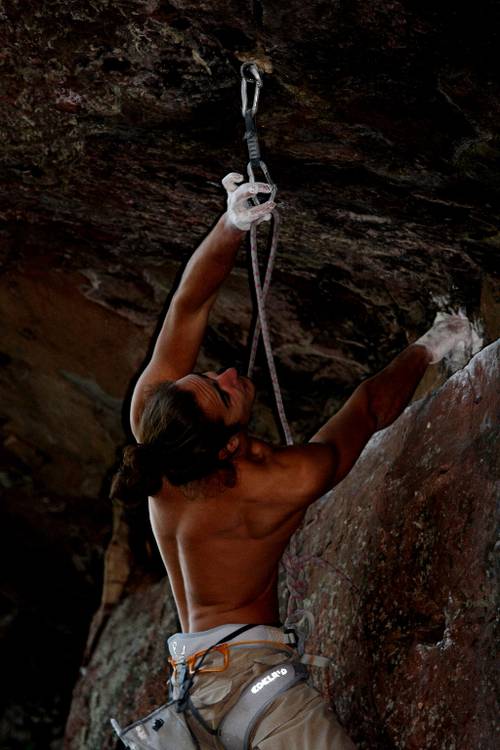 Aaron de Wolff in Fair play (8b) 
Pfalz / Retschelfels