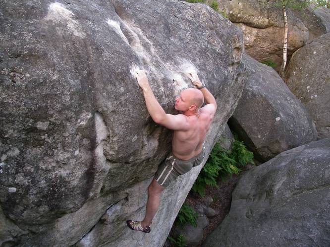 Hyperplomb, Apremont, Fontainebleau