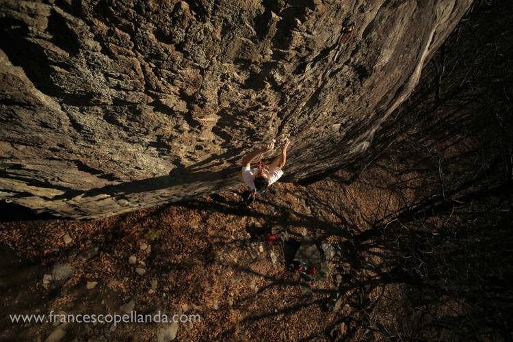 Deus Irae(after break) 8c+, Claro