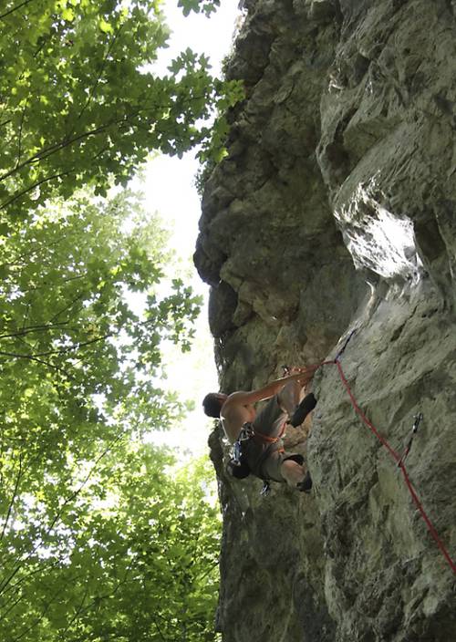 Werner in "dance in your mind" 7a Weisswand Reutte