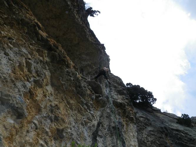 Roxy la Palmera 6b, Rodellar