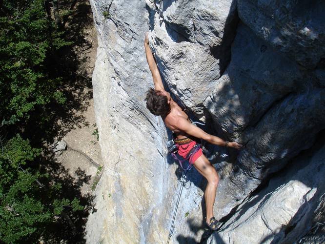 Dynamo 6c at Rüttelhorn, Switzerland