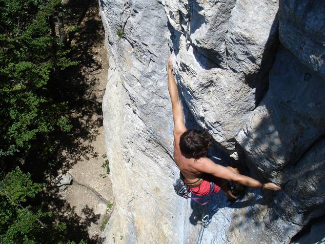 Dynamo 6c at Rüttelhorn, Switzerland