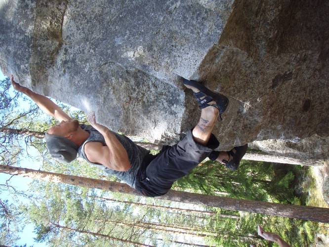 Stigende rus 7a, Stange
