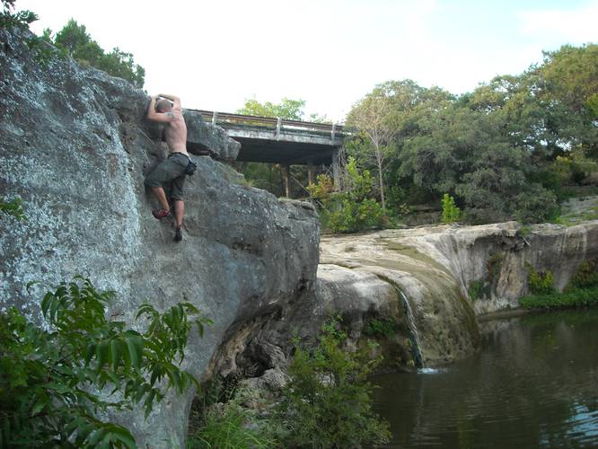 I'm Lichen This 5b, Tonkawa falls