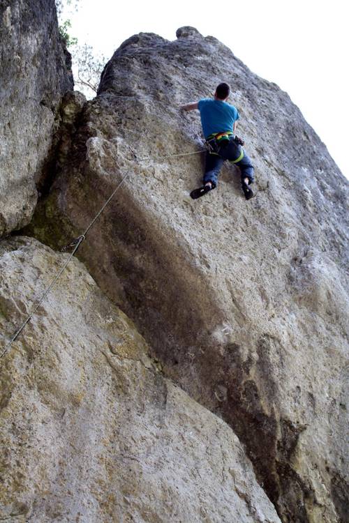 Fight Gravity 7a+, Frankenjura