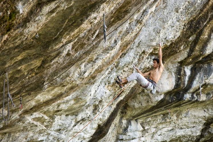 Trying Fanatic 8a+ / Fennberg, Italy