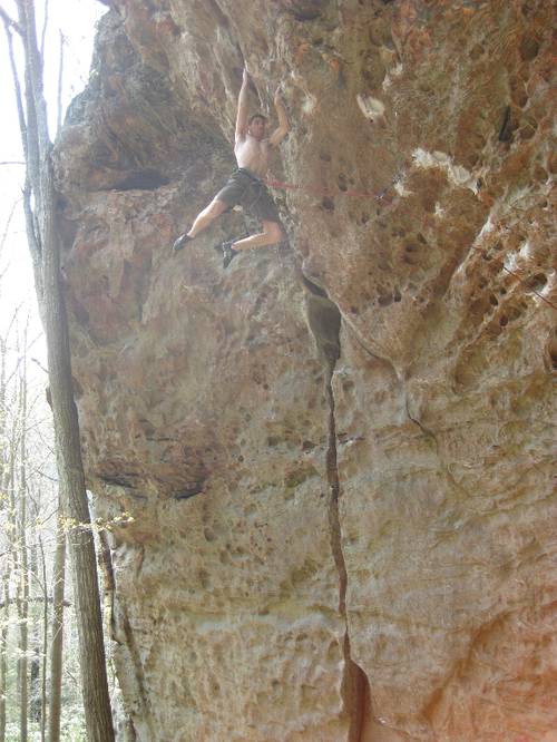 Stunning The Hog 7c, Red River Gorge