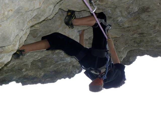 Body-building,7a, Gorges de la Jonte