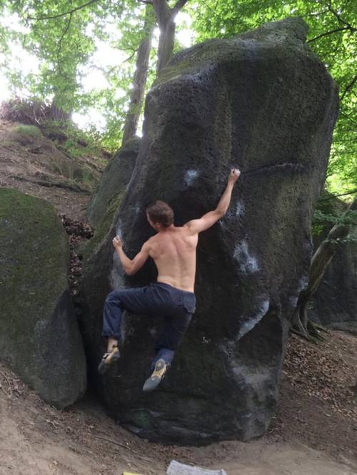 Es 7B, Glees, sector Romani Ite Domum
Climber: Ron Berends
