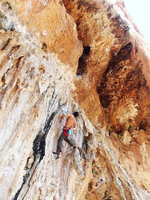Hart aber herzlich 6b+, Geyik bayiri