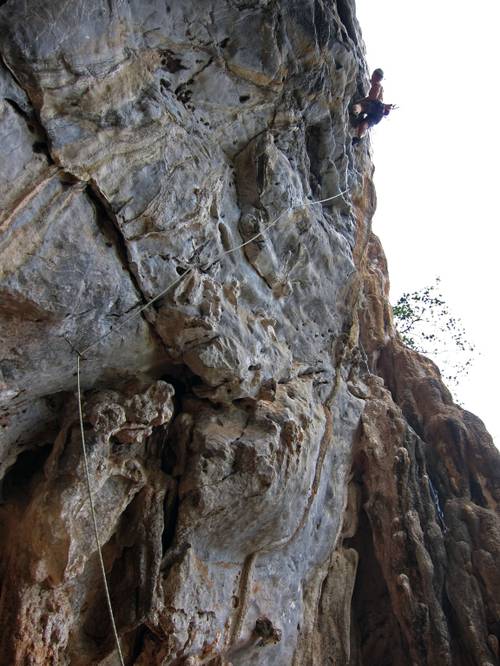 Fire Starter 6c+, Railay