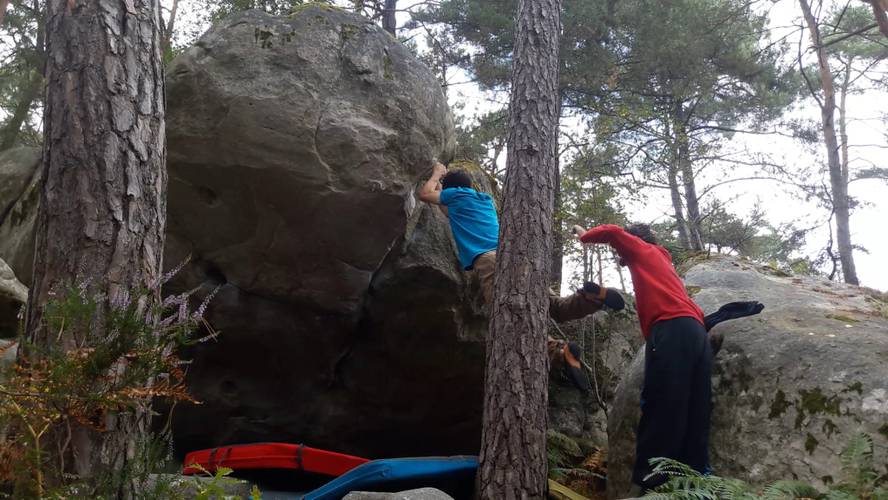 Opium 8a, Fontainebleau