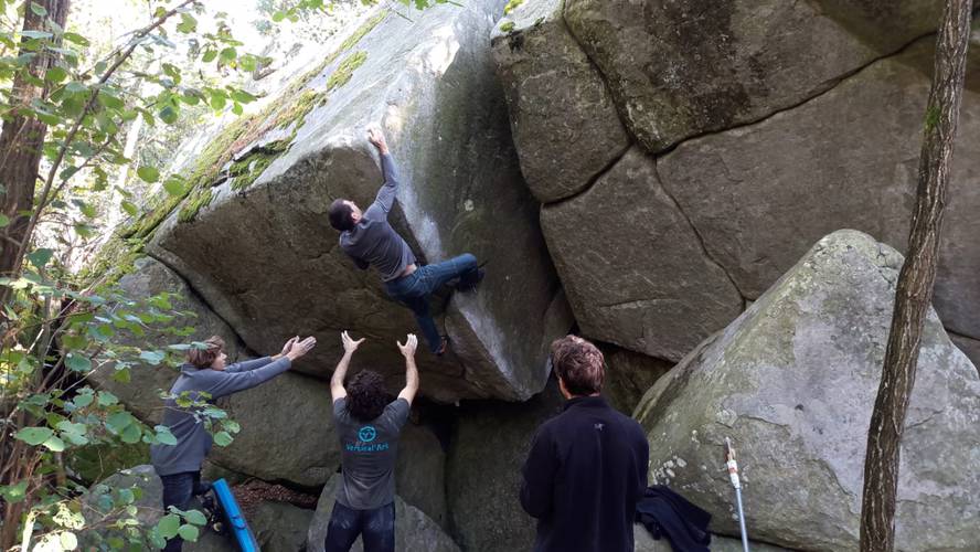Tigre et Dragon 8a, Fontainebleau