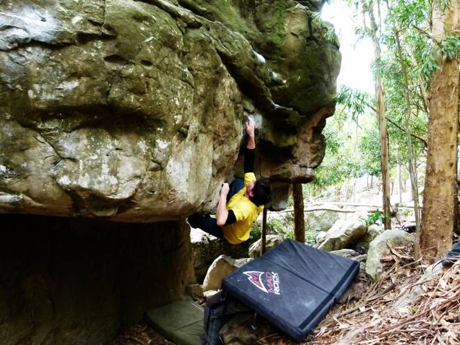 Humito 7b+, La Barrosa Zona La Cabezona