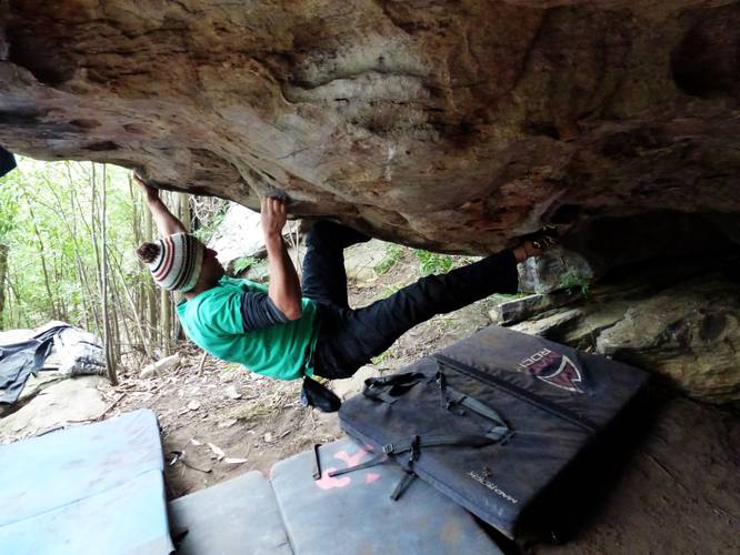 Dr. Zatan 7a+, La Barrosa Zona La Cueva