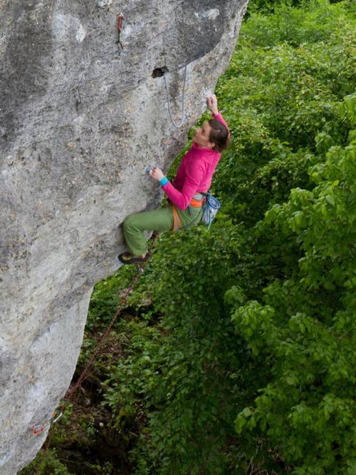 Gänsehaut 7b+, Frankenjura