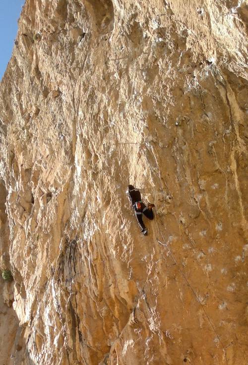 Akelarre 8b+. La boveda de Orihuela